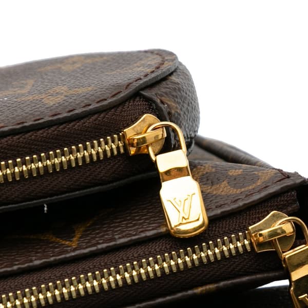 Pre-owned Louis Vuitton Monogram Multi Pochette Accessoires Brown