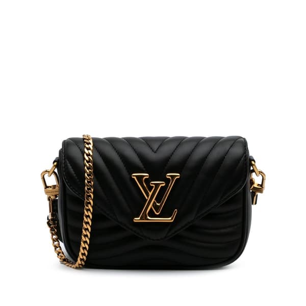 Pre-owned Louis Vuitton New Wave Multi Pochette Black