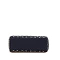 Miniatyrbild 3 av 10: Pre-owned Dior Mini Satin Cannage Strass Crystal Embellished Lady Dior Blue