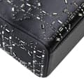 Miniatyrbild 9 av 10: Pre-owned Dior Mini Satin Cannage Strass Crystal Embellished Lady Dior Blue