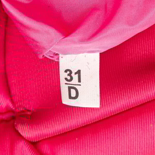Pre-owned Prada Tessuto Bomber Tote Pink