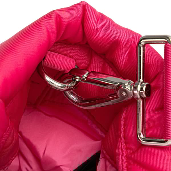 Pre-owned Prada Tessuto Bomber Tote Pink