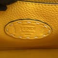Pikkukuva 5 / 10: Pre-owned Fendi Small Calfskin Selleria Peekaboo ISeeU Satchel Yellow