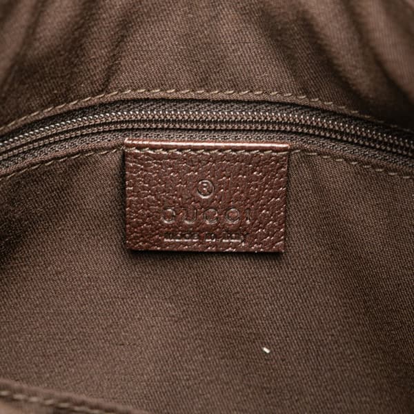 Pre-owned Gucci GG Canvas Handbag Brown