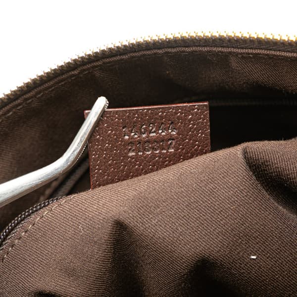 Pre-owned Gucci GG Canvas Handbag Brown
