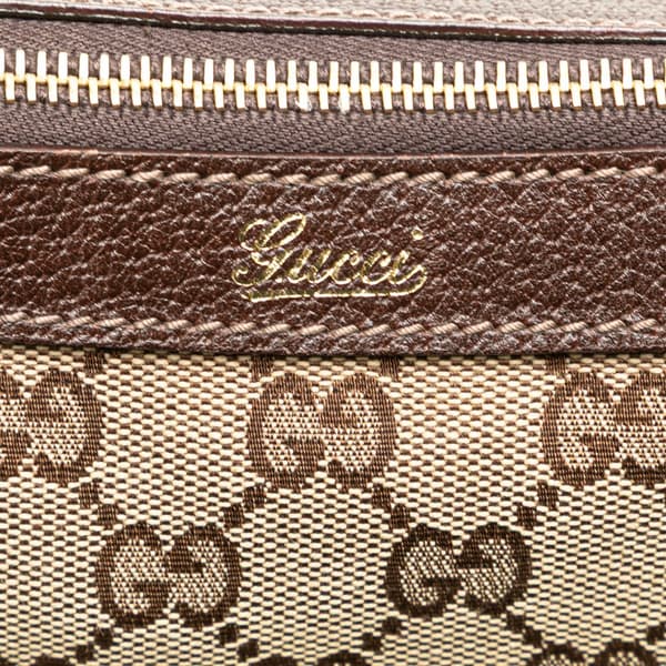 Pre-owned Gucci GG Canvas Handbag Brown