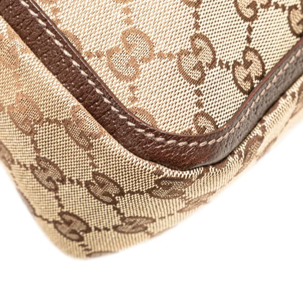 Pre-owned Gucci GG Canvas Handbag Brown