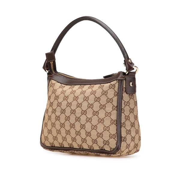 Pre-owned Gucci GG Canvas Handbag Brown