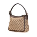 Miniatyrbillede 2 af 10: Pre-owned Gucci GG Canvas Handbag Brown