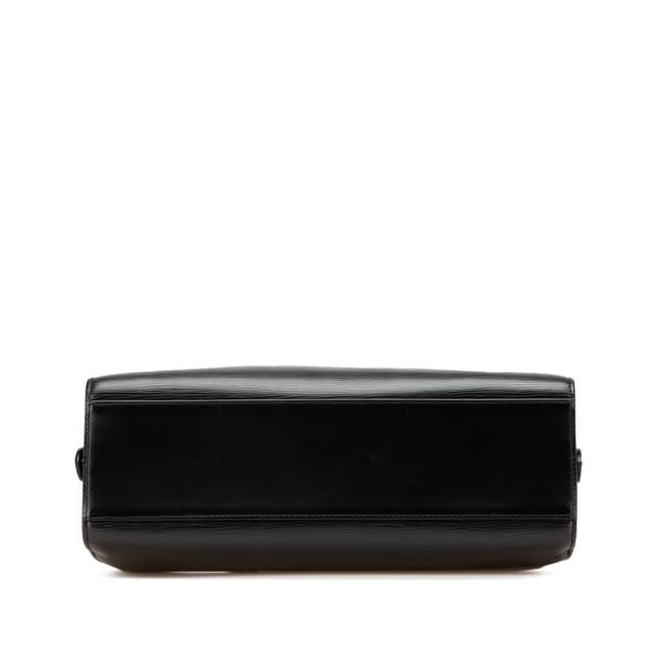 Pre-owned Louis Vuitton Epi Pont Neuf PM Black