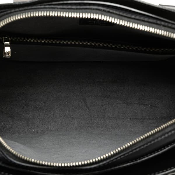 Pre-owned Louis Vuitton Epi Pont Neuf PM Black