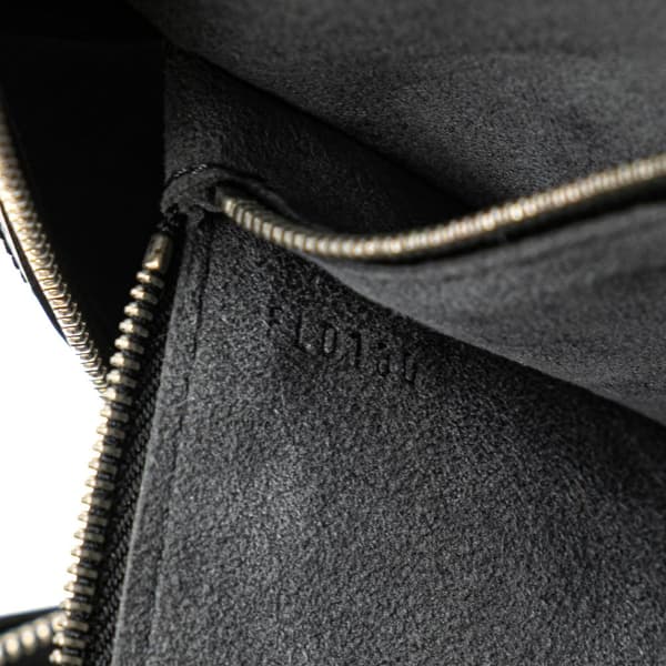 Pre-owned Louis Vuitton Epi Pont Neuf PM Black