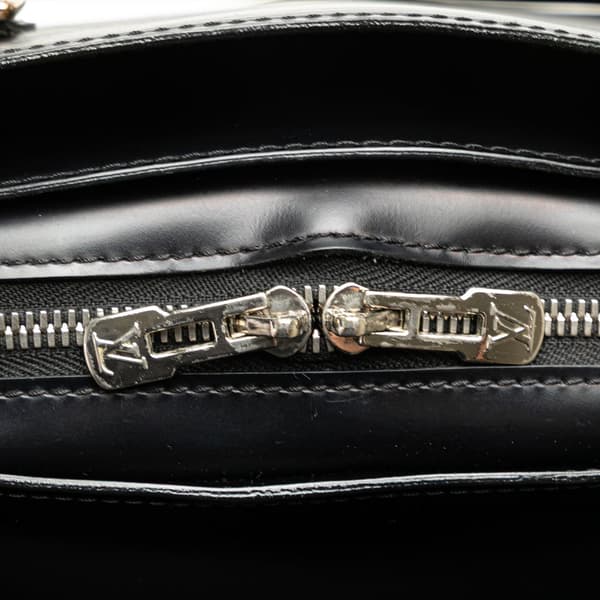 Pre-owned Louis Vuitton Epi Pont Neuf PM Black