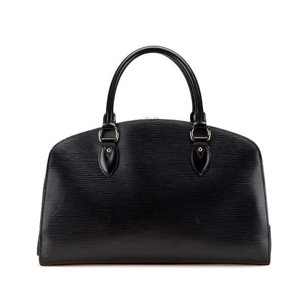 Pre-owned Louis Vuitton Epi Pont Neuf PM Black