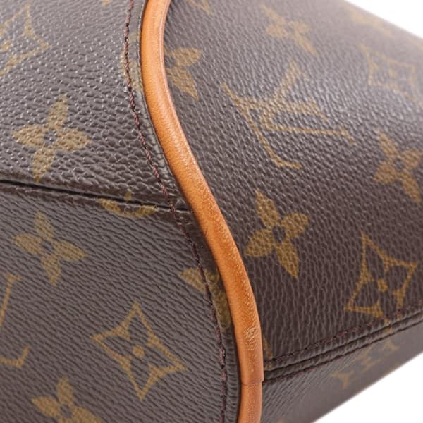 Pre-owned Louis Vuitton Monogram Ellipse PM Brown