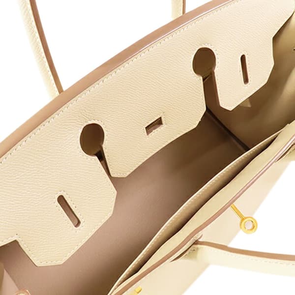 Pre-owned Hermès Epsom Birkin Retourne 30 Brown