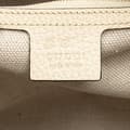 Miniatyrbild 5 av 10: Pre-owned Gucci Medium Dollar Calf Soho Satchel White