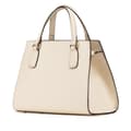 Miniatyrbild 2 av 10: Pre-owned Gucci Medium Dollar Calf Soho Satchel White