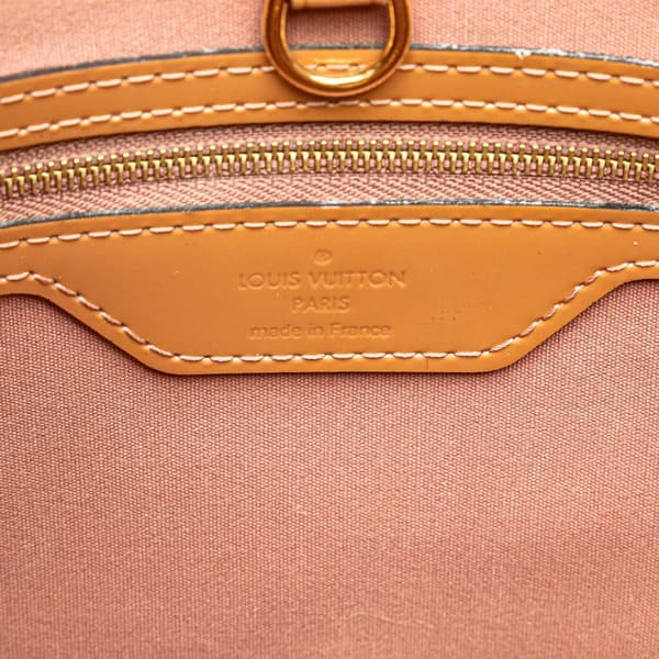 Pre-owned Louis Vuitton Monogram Vernis Catalina BB Brown