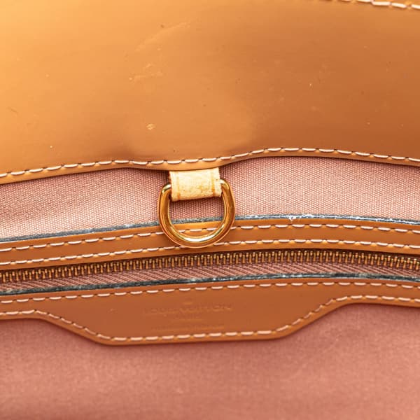 Pre-owned Louis Vuitton Monogram Vernis Catalina BB Brown