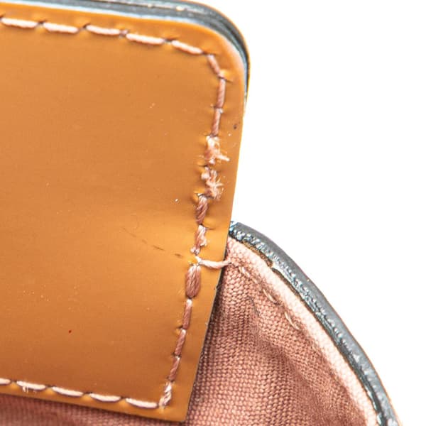 Pre-owned Louis Vuitton Monogram Vernis Catalina BB Brown