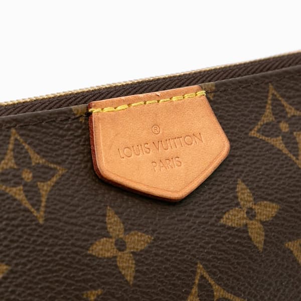 Pre-owned Louis Vuitton Monogram Multi Pochette Accessoires Brown
