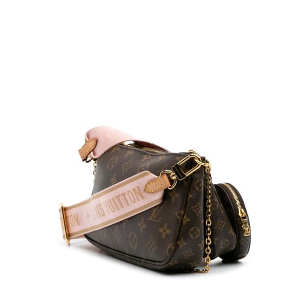 Pre-owned Louis Vuitton Monogram Multi Pochette Accessoires Brown