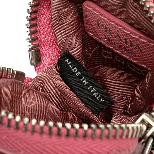 Pre-owned Prada Re Nylon Re Edition 2005 Satchel Pink