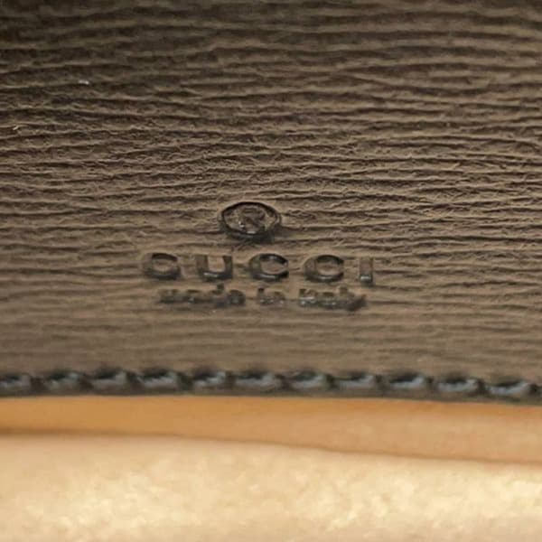 Pre-owned Gucci Mini Leather Horsebit 1955 Web Satchel Black