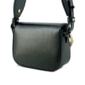 Miniatyrbillede 2 af 9: Pre-owned Gucci Mini Leather Horsebit 1955 Web Satchel Black