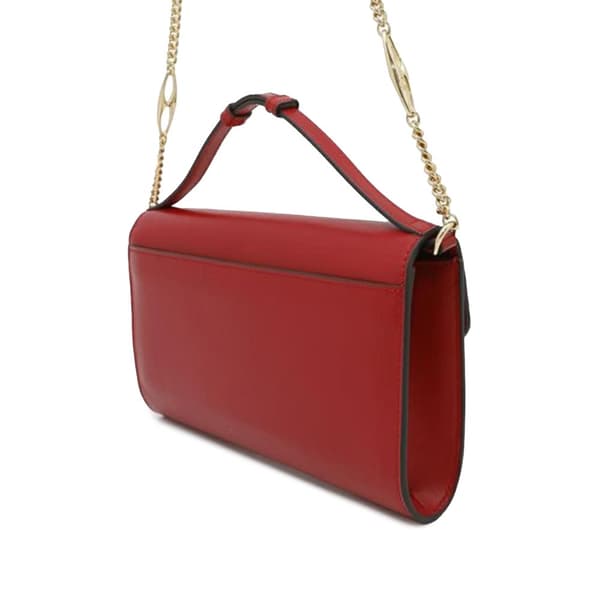 Pre-owned Gucci Small Leather Zumi Satchel Red