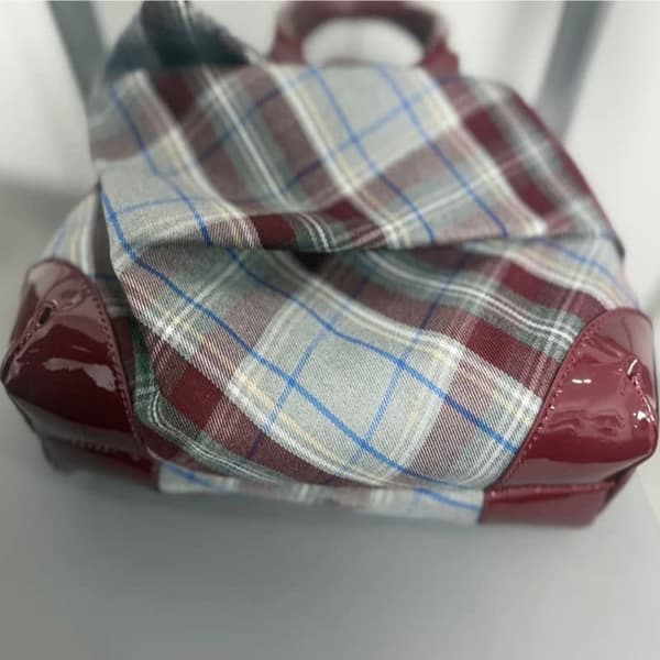 Vivienne Westwood Vintage Rutig Handväska