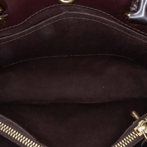Pre-owned Louis Vuitton Monogram Vernis Montaigne BB Purple