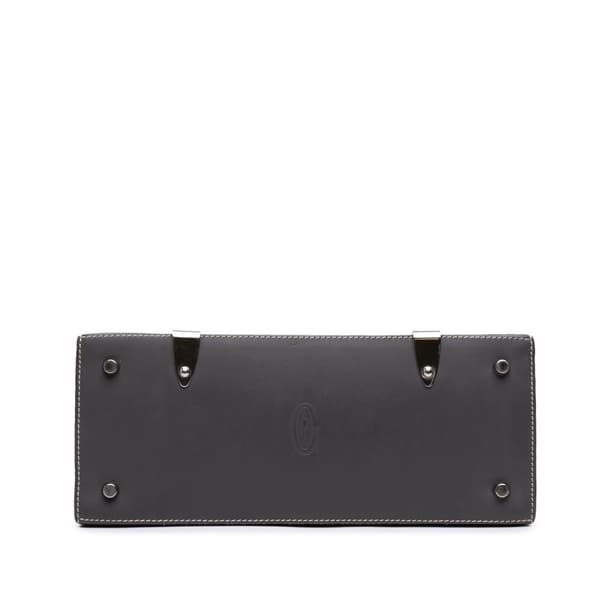 Pre-owned Goyard Goyardine Saigon Structured PM Gray