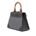 Miniatyrbild 2 av 10: Pre-owned Goyard Goyardine Saigon Structured PM Gray
