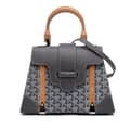 Miniatyrbild 1 av 10: Pre-owned Goyard Goyardine Saigon Structured PM Gray