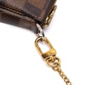 Miniatyrbilde 7 av 10: Pre-owned Louis Vuitton Damier Ebene Mini Pochette Accessoires Brown