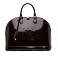 Miniatyrbilde 1 av 10: Pre-owned Louis Vuitton Monogram Vernis Alma GM Purple