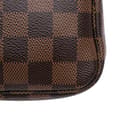 Pikkukuva 7 / 10: Pre-owned Louis Vuitton Damier Ebene Mini Pochette Accessoires Brown
