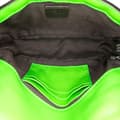 Miniatyrbilde 4 av 10: Pre-owned Fendi Mini Zucca Embossed Leather Baguette Satchel Green