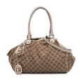Pikkukuva 1 / 10: Pre-owned Gucci GG Canvas Sukey Satchel Brown