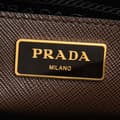 Pikkukuva 5 / 10: Pre-owned Prada Medium Bicolor Saffiano Lux Galleria Satchel Brown