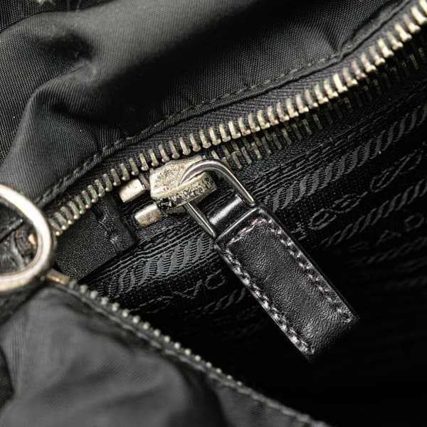 Pre-owned Prada Tessuto Satchel Black