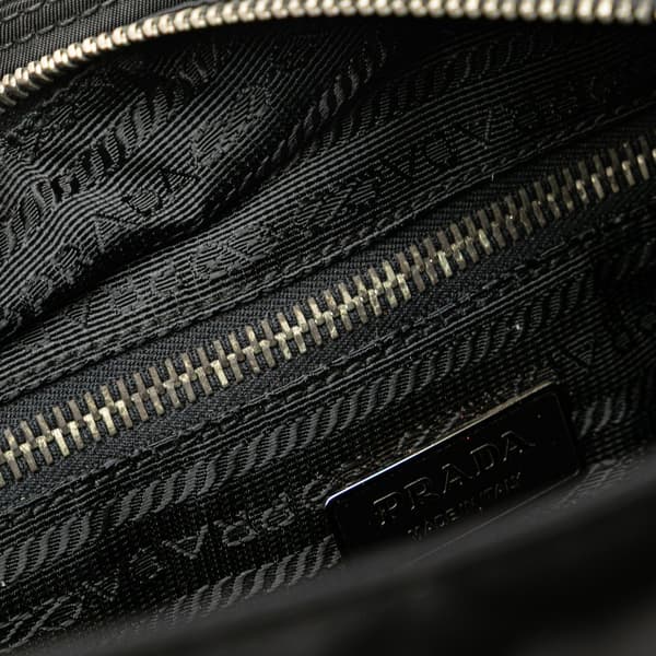 Pre-owned Prada Tessuto Satchel Black