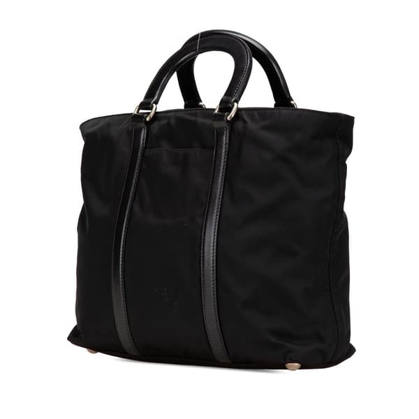 Pre-owned Prada Tessuto Satchel Black