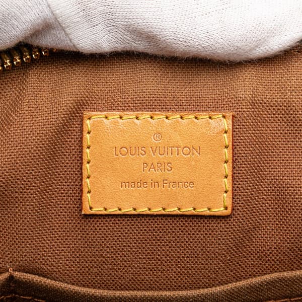 Pre-owned Louis Vuitton Monogram Tivoli PM Brown
