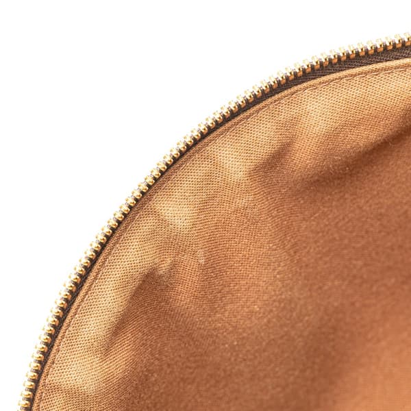 Pre-owned Louis Vuitton Monogram Tivoli PM Brown