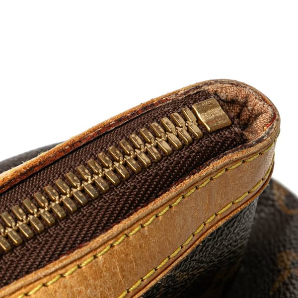 Pre-owned Louis Vuitton Monogram Tivoli PM Brown