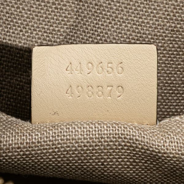 Pre-owned Gucci Small Microguccissima Joy Satchel White