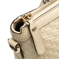 Miniatyrbild 8 av 10: Pre-owned Gucci Small Microguccissima Joy Satchel White